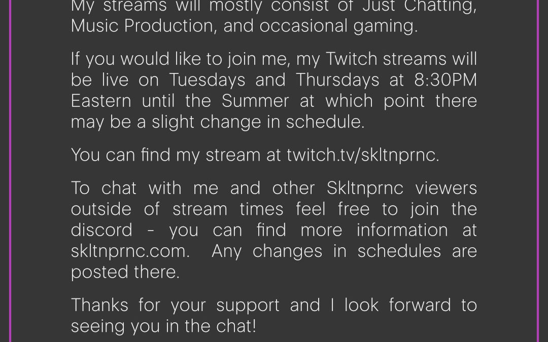 Twitch Return